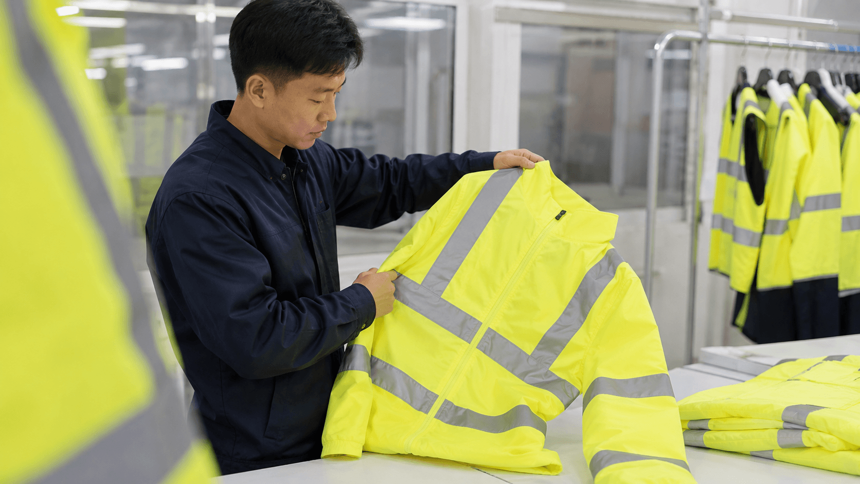 Related illustrative high visibility product or worksite image; not a model-specific test photograph