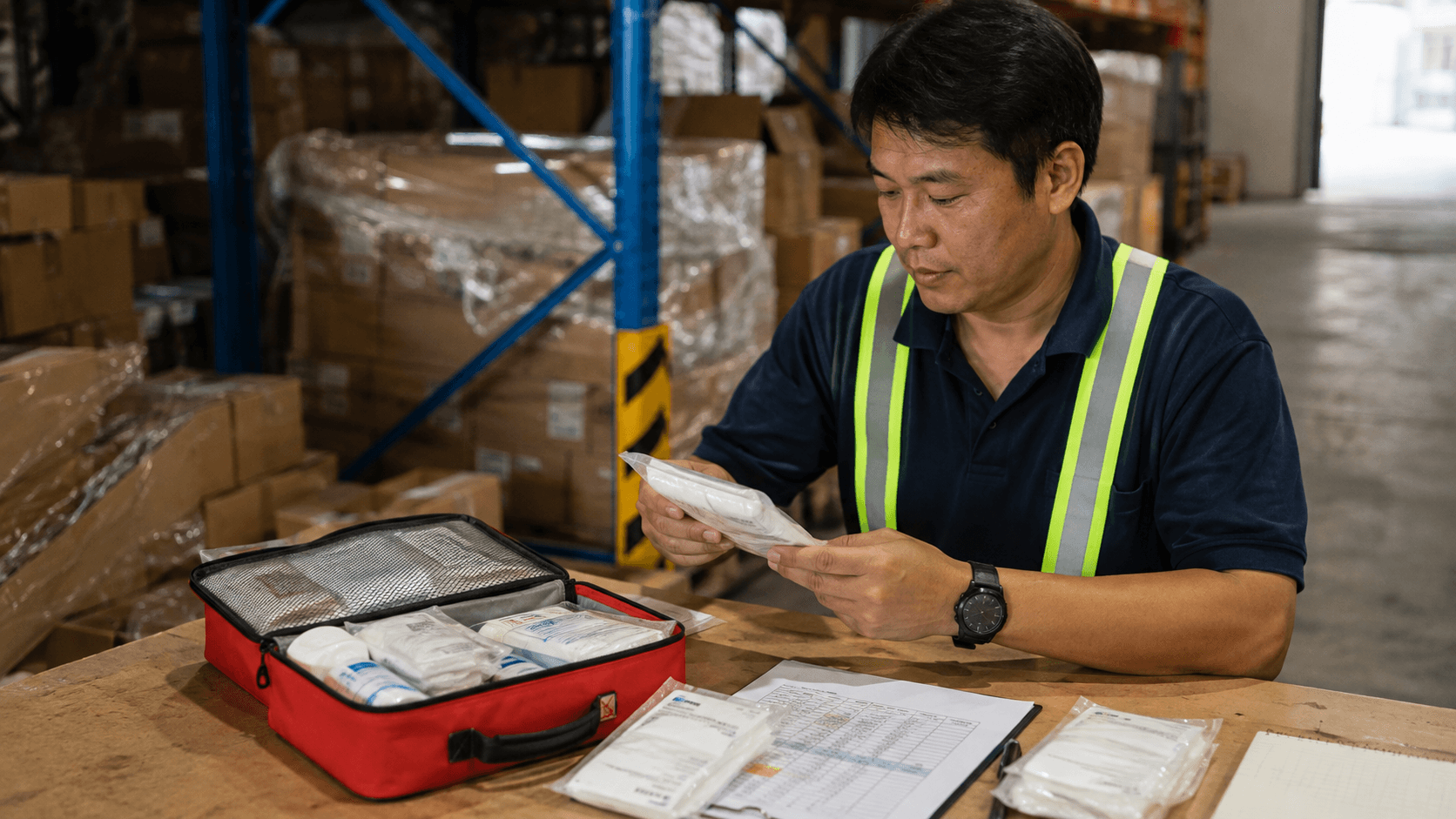 Workplace First Aid Kit Procurement Checklist for B2B Buyers - PPEgen industrial PPE guide