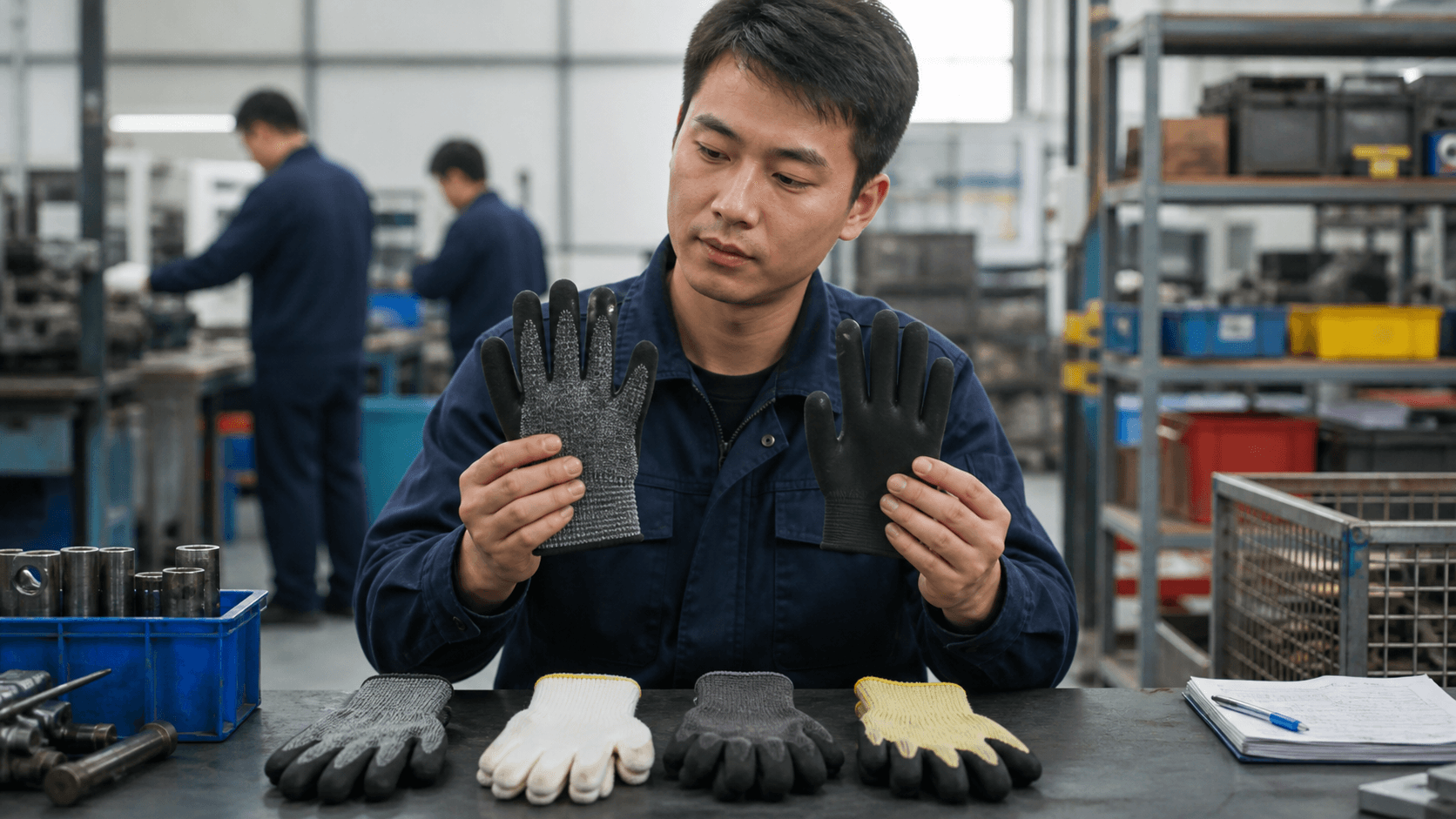 How should safety gloves be selected for different work tasks? - PPEgen industrial PPE guide