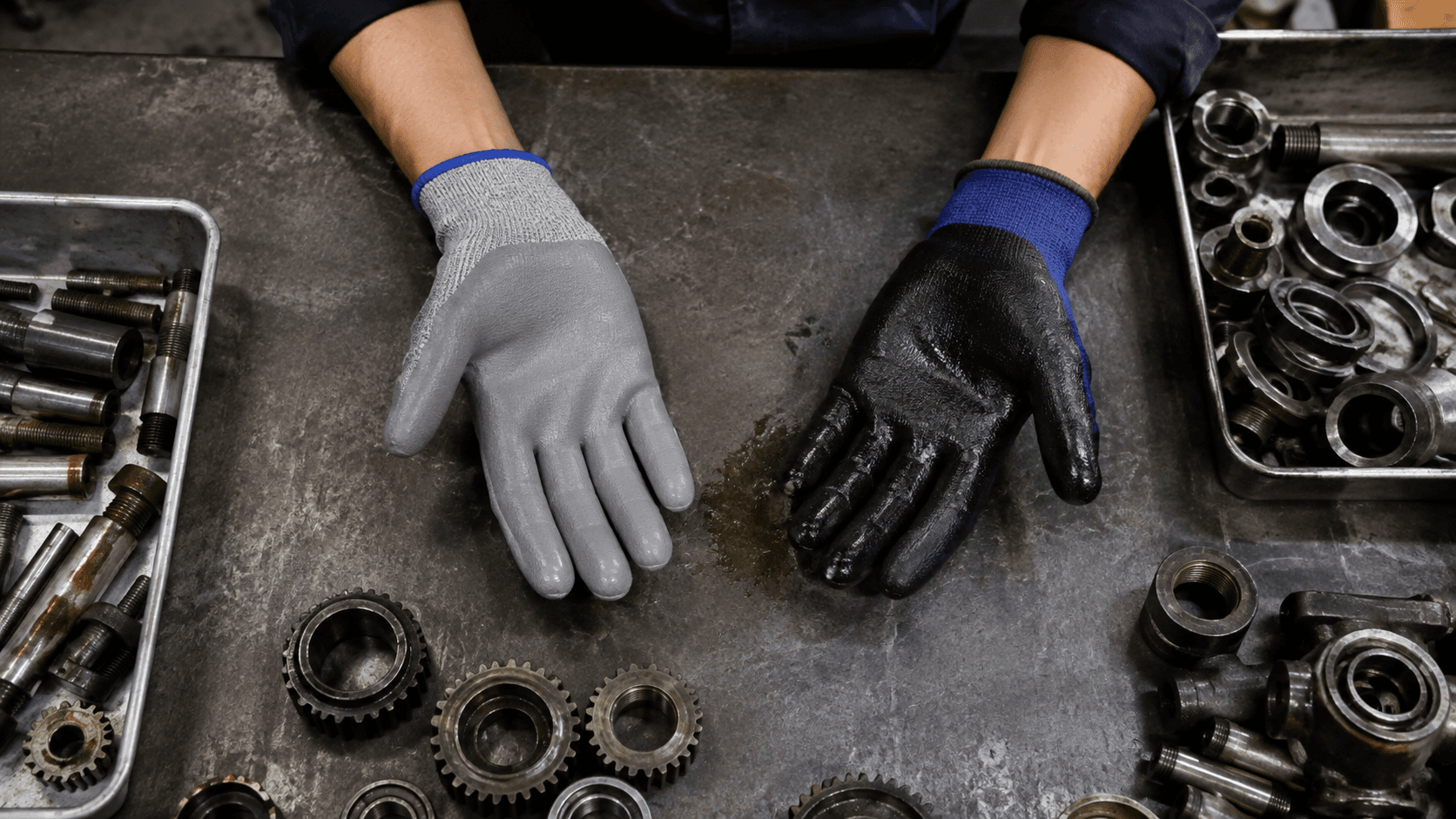 How should nitrile gloves be selected for different work tasks? - PPEgen industrial PPE guide
