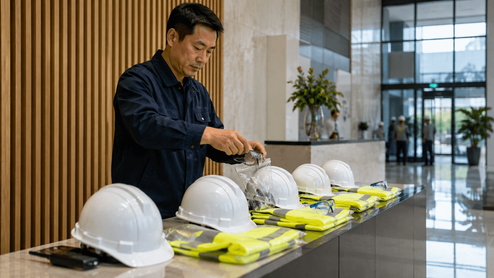 Visitor PPE Kit Procurement Guide: Make Site Entry Simple and Controlled - PPEgen industrial PPE guide
